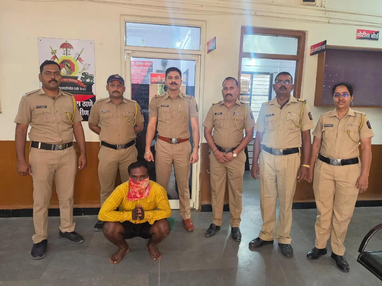 पद्मावती देवीच्या मंदिरातील चोरीप्रकरणी एकास अटक