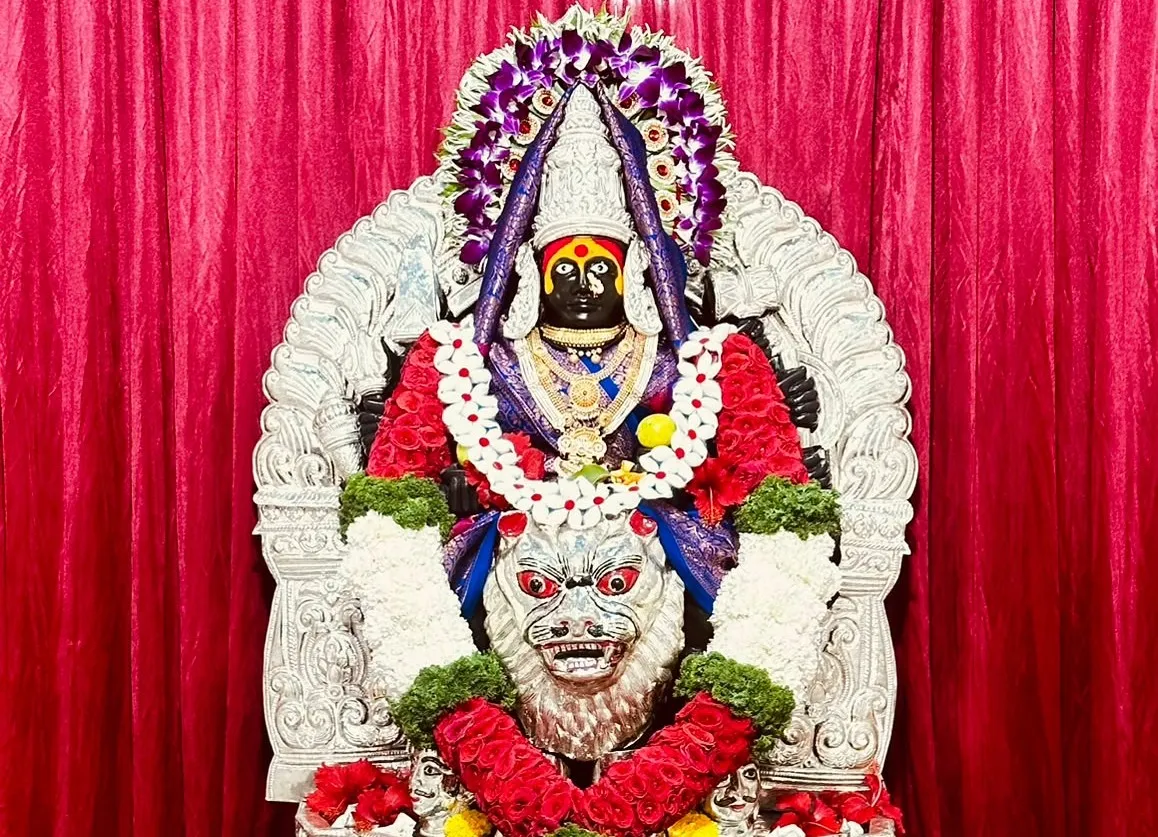विट्यातील चौंडेश्वरी मंदिरात नवरात्रोत्सवाची जोरदार तयारी